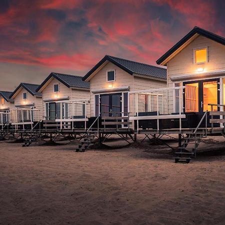 Strandbungalows Vrouwenpolder Esterno foto