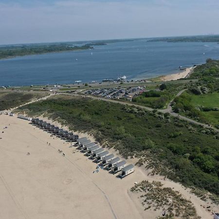 Strandbungalows Vrouwenpolder Esterno foto