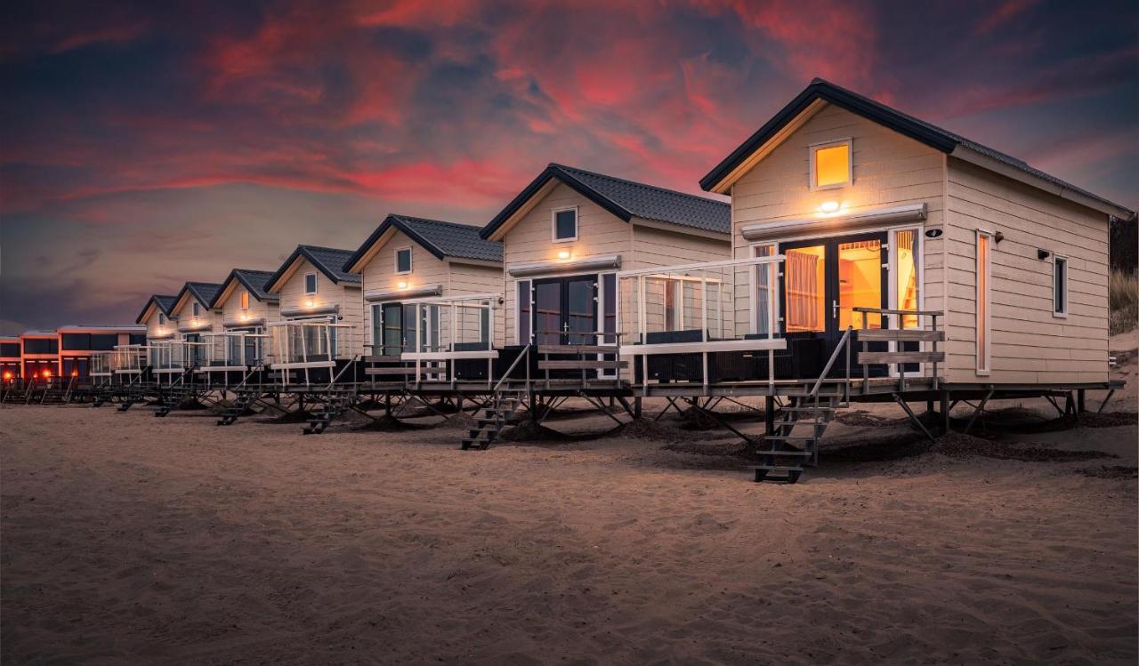 Strandbungalows Vrouwenpolder Esterno foto