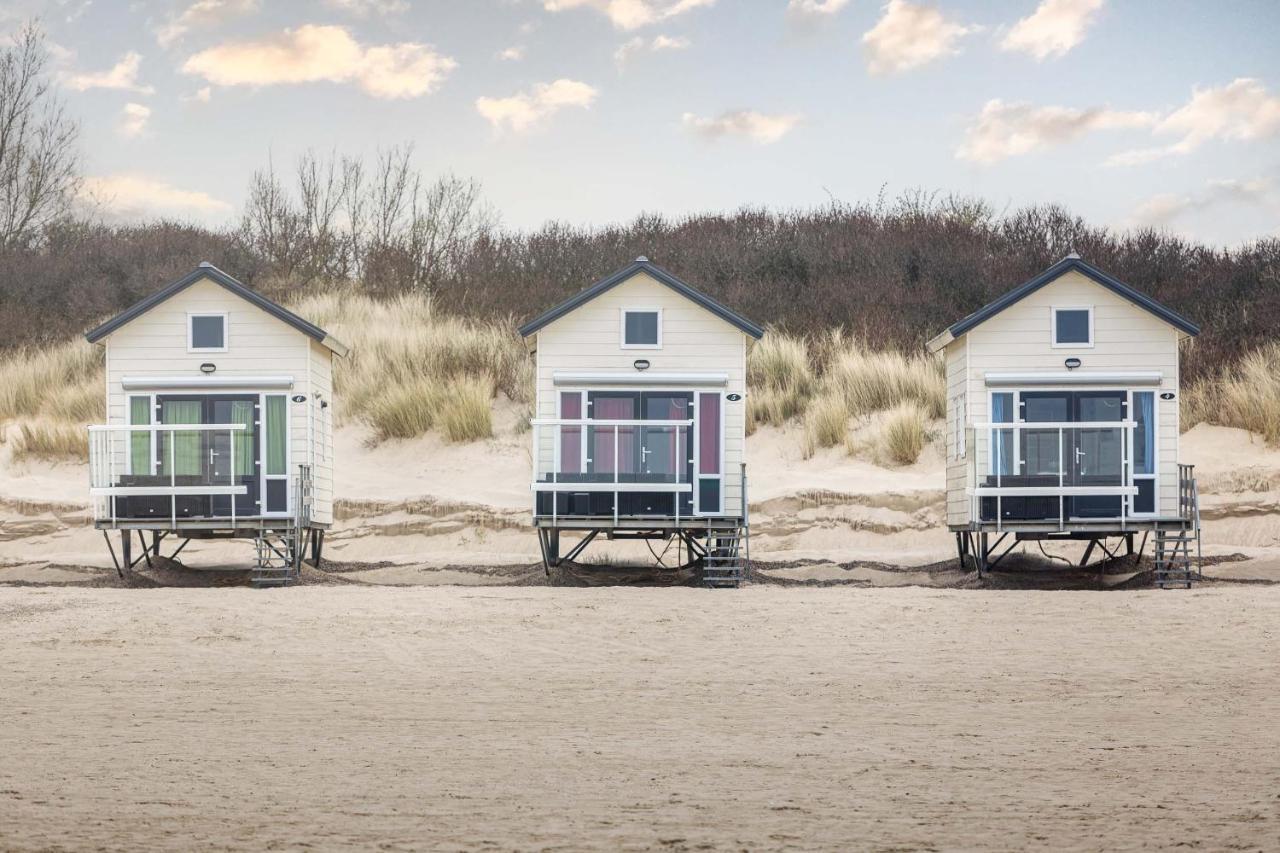 Strandbungalows Vrouwenpolder Esterno foto