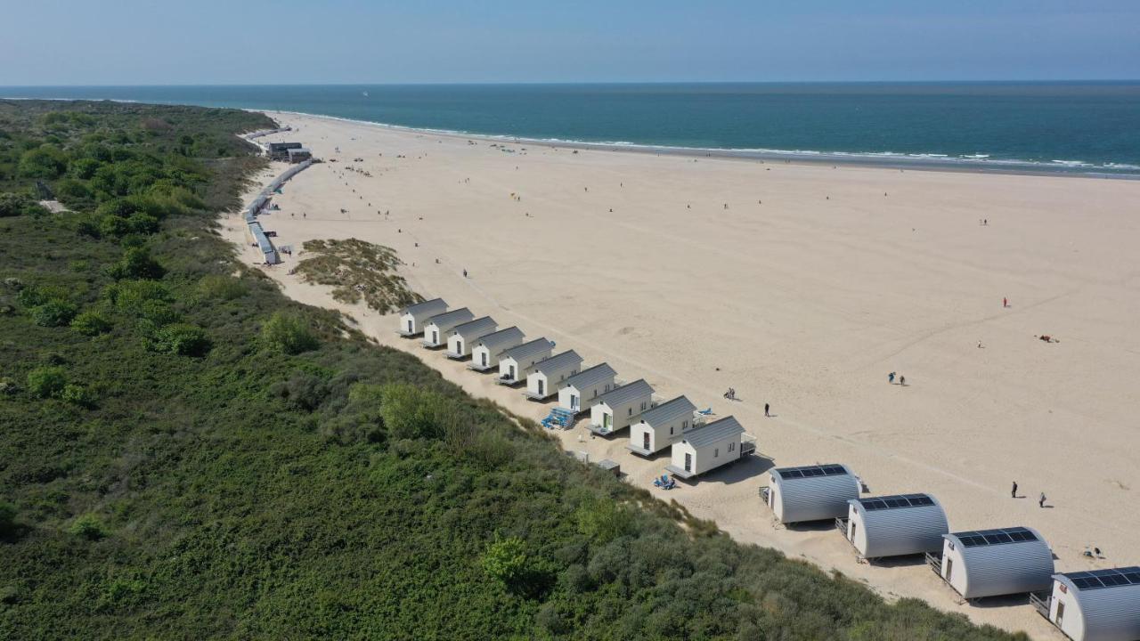 Strandbungalows Vrouwenpolder Esterno foto